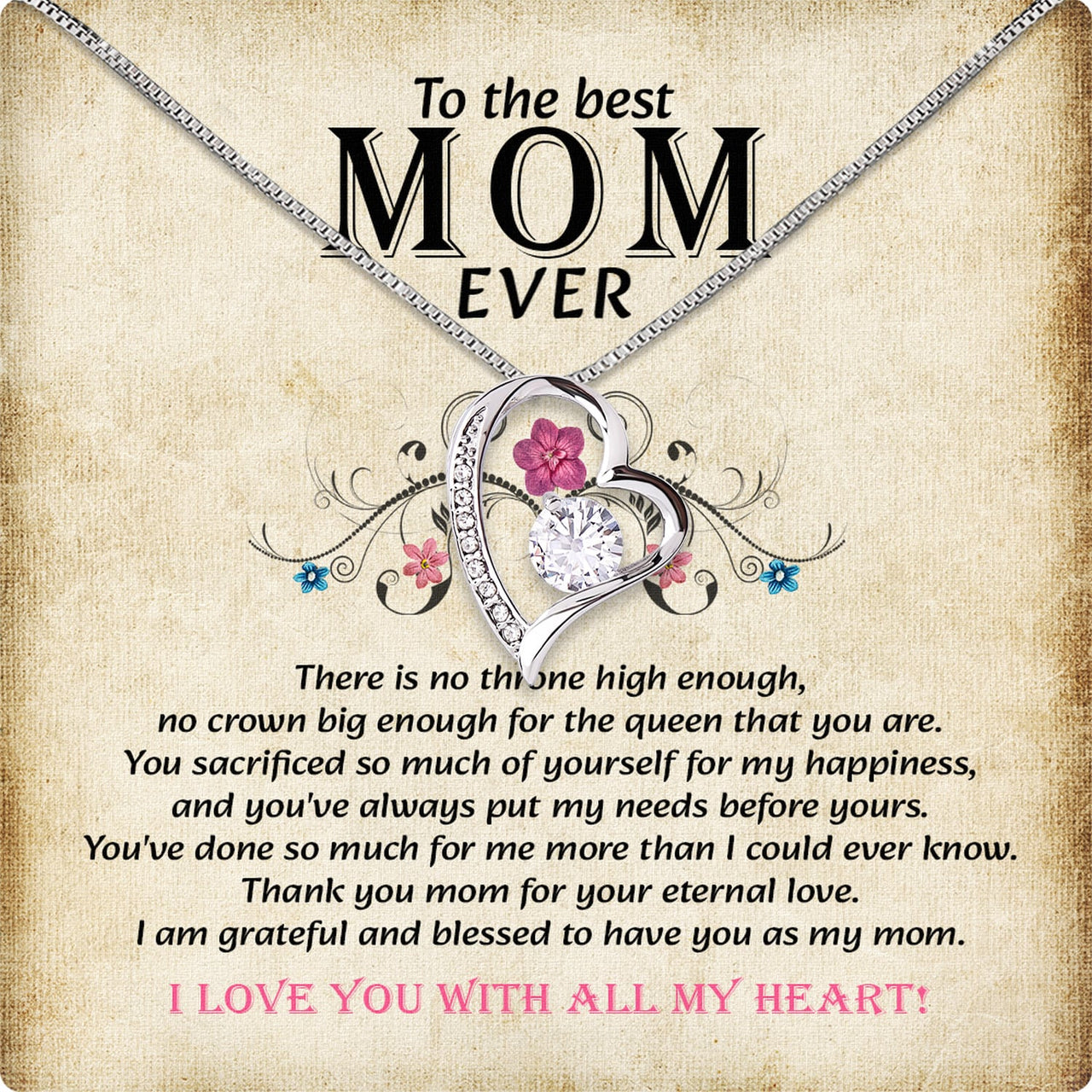 Radiant Mom Necklace: A Heartfelt Token of Love and Gratitude