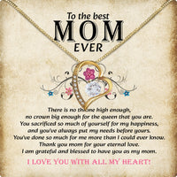 Thumbnail for Radiant Mom Necklace: A Heartfelt Token of Love and Gratitude