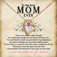 Thumbnail for Radiant Mom Necklace: A Heartfelt Token of Love and Gratitude