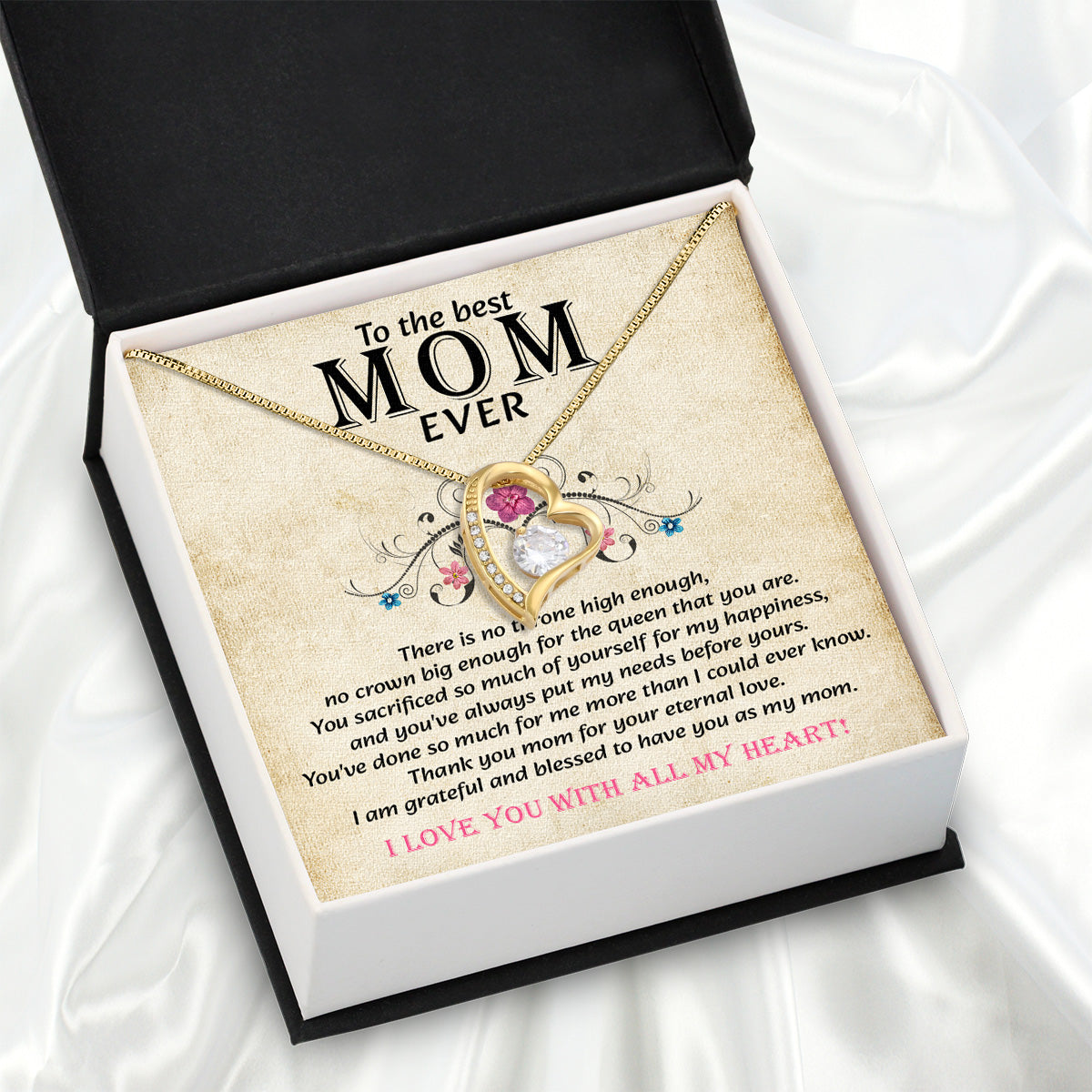 Radiant Mom Necklace: A Heartfelt Token of Love and Gratitude