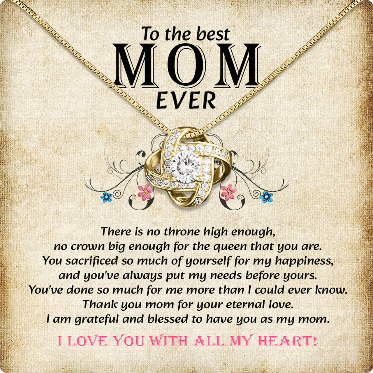 Radiant Mom Necklace: A Heartfelt Token of Love and Gratitude