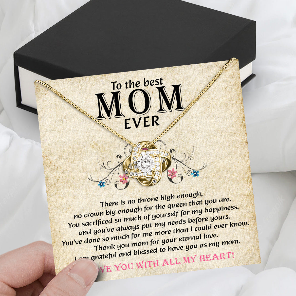 Radiant Mom Necklace: A Heartfelt Token of Love and Gratitude