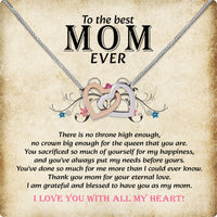 Thumbnail for Radiant Mom Necklace: A Heartfelt Token of Love and Gratitude