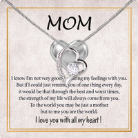 Thumbnail for Radiant Mom Necklace: A Heartfelt Token of Love and Gratitude