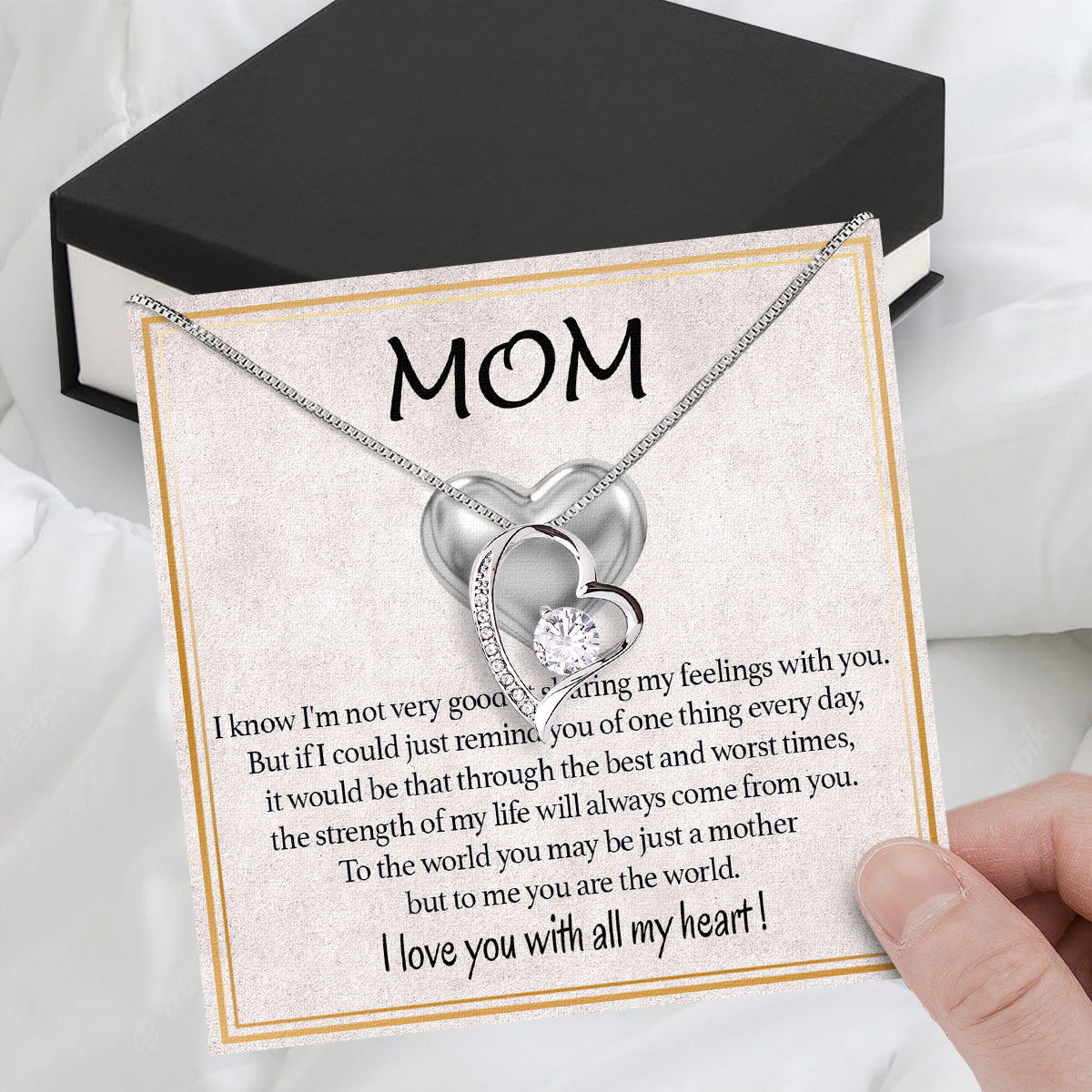 Radiant Mom Necklace: A Heartfelt Token of Love and Gratitude