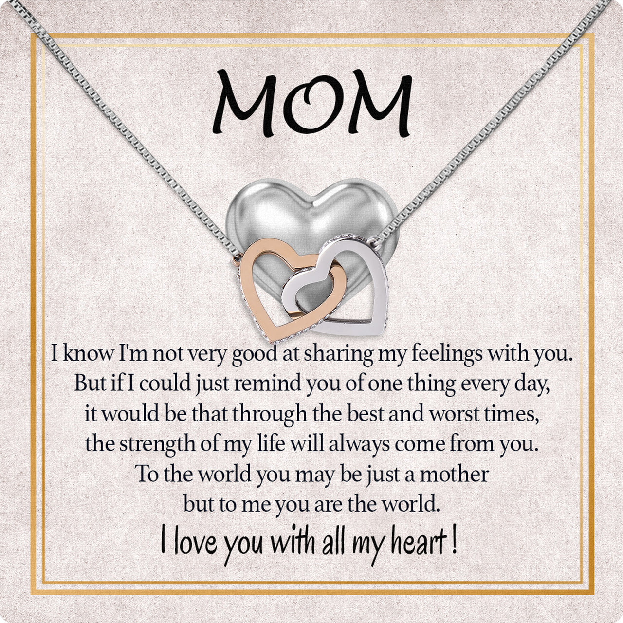 Radiant Mom Necklace: A Heartfelt Token of Love and Gratitude