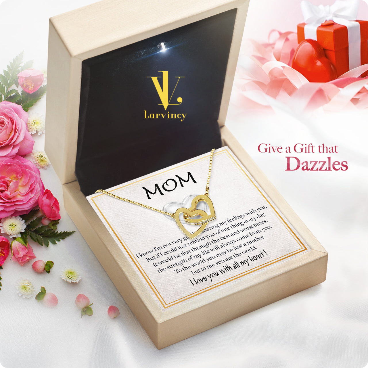 Radiant Mom Necklace: A Heartfelt Token of Love and Gratitude