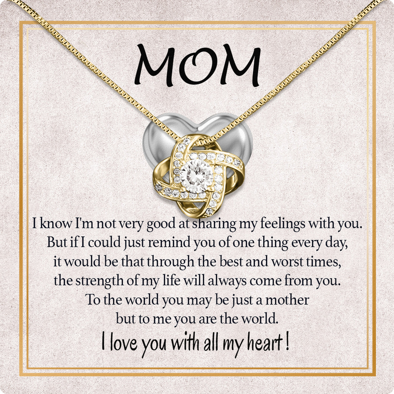 Radiant Mom Necklace: A Heartfelt Token of Love and Gratitude