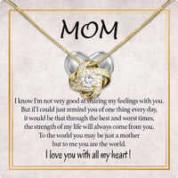 Thumbnail for Radiant Mom Necklace: A Heartfelt Token of Love and Gratitude