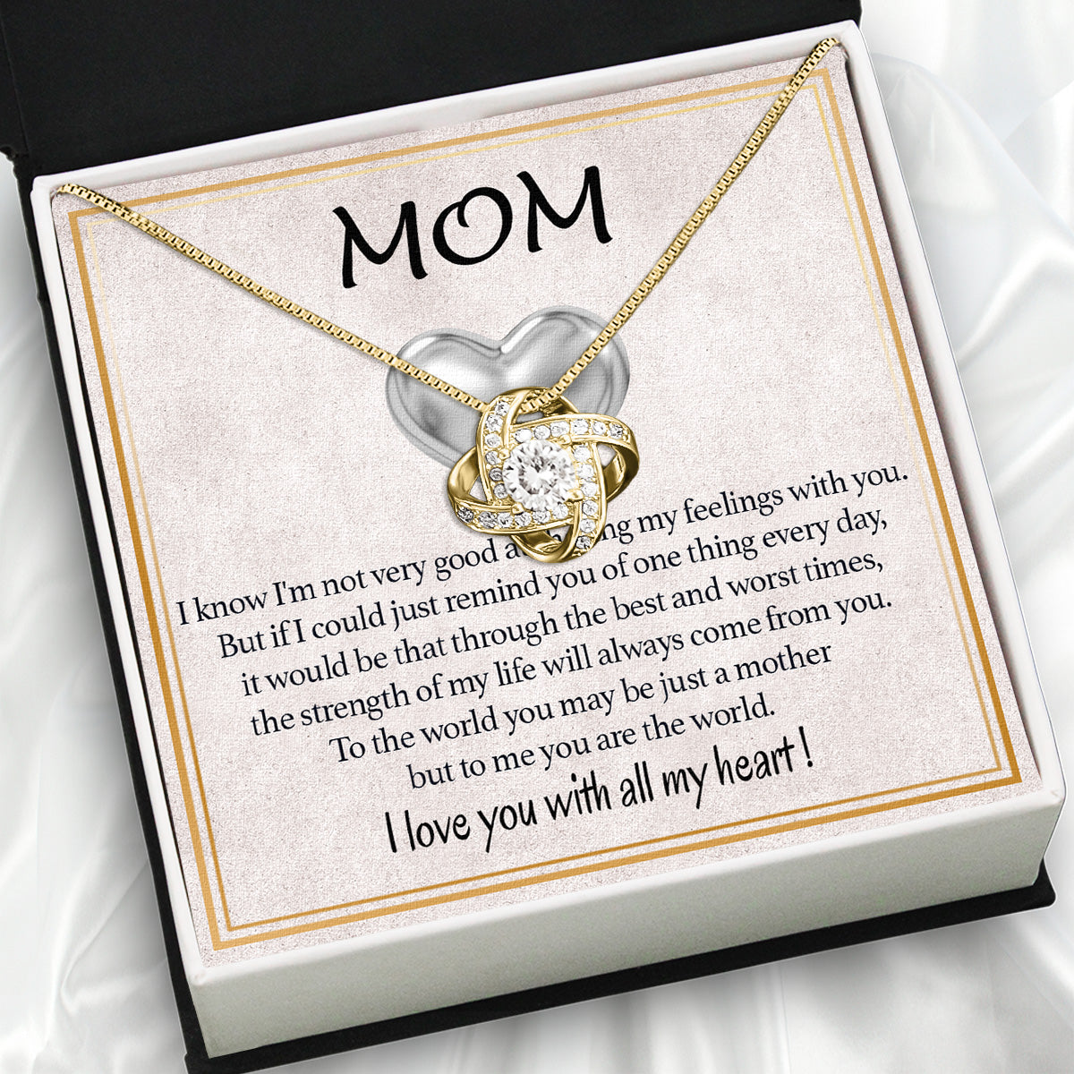 Radiant Mom Necklace: A Heartfelt Token of Love and Gratitude