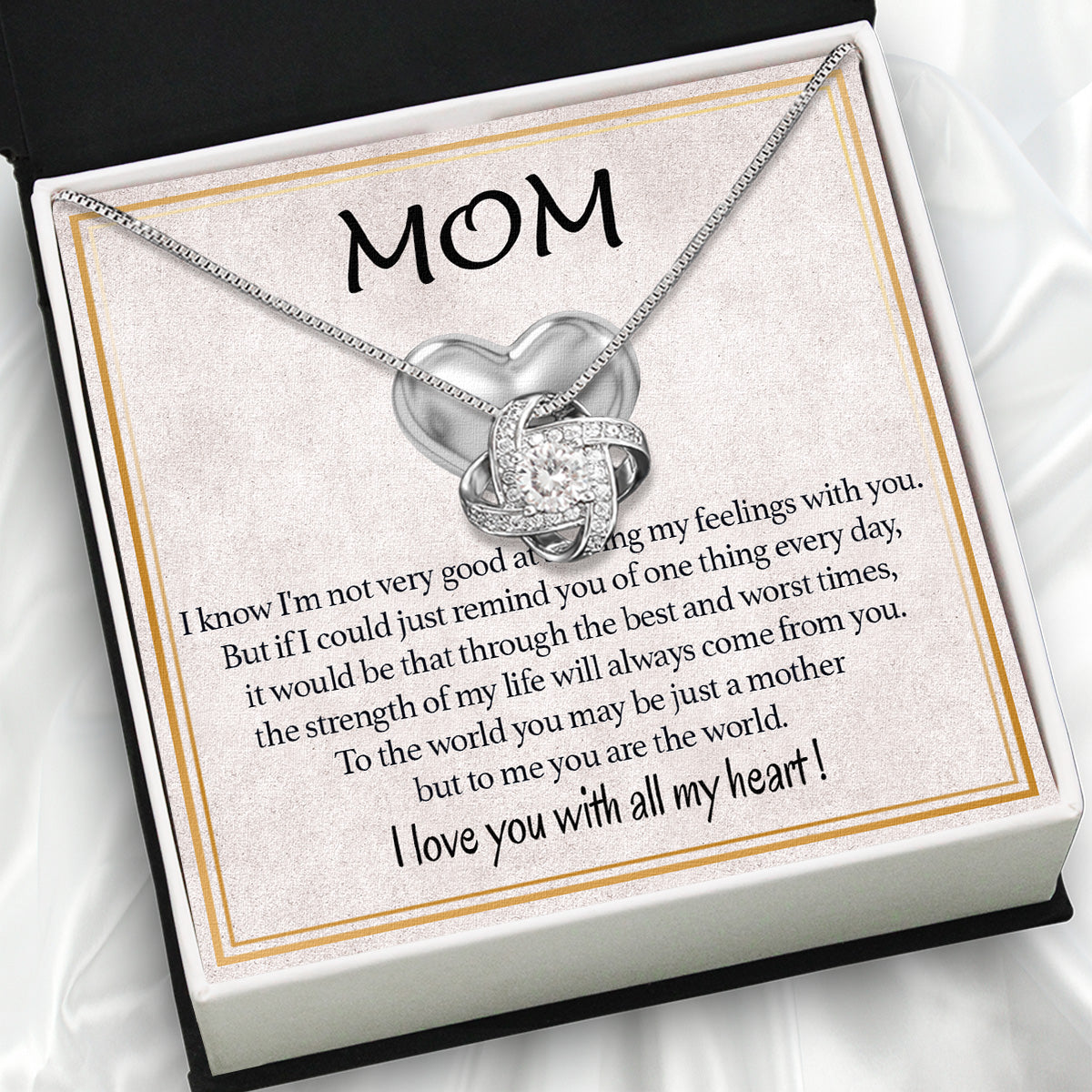 Radiant Mom Necklace: A Heartfelt Token of Love and Gratitude