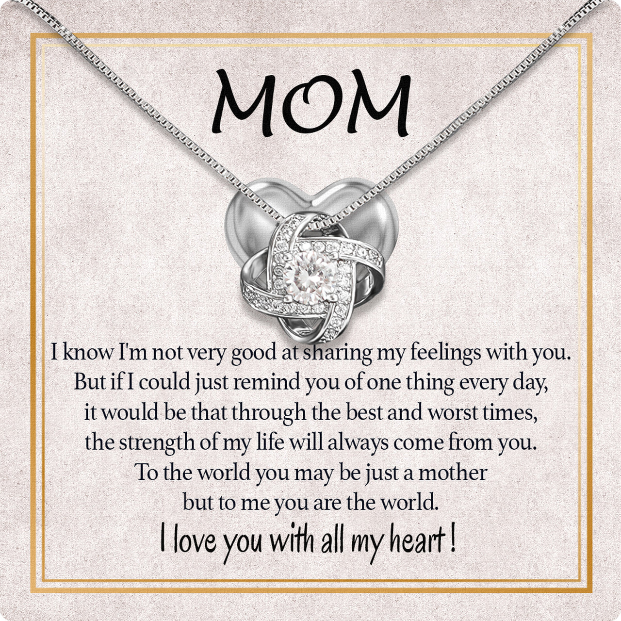 Radiant Mom Necklace: A Heartfelt Token of Love and Gratitude