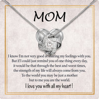 Thumbnail for Radiant Mom Necklace: A Heartfelt Token of Love and Gratitude