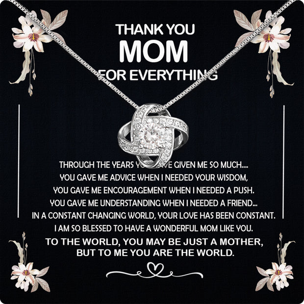 Radiant Mom Necklace: A Heartfelt Token of Love and Gratitude