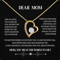 Radiant Mom Necklace: A Heartfelt Token of Love and Gratitude
