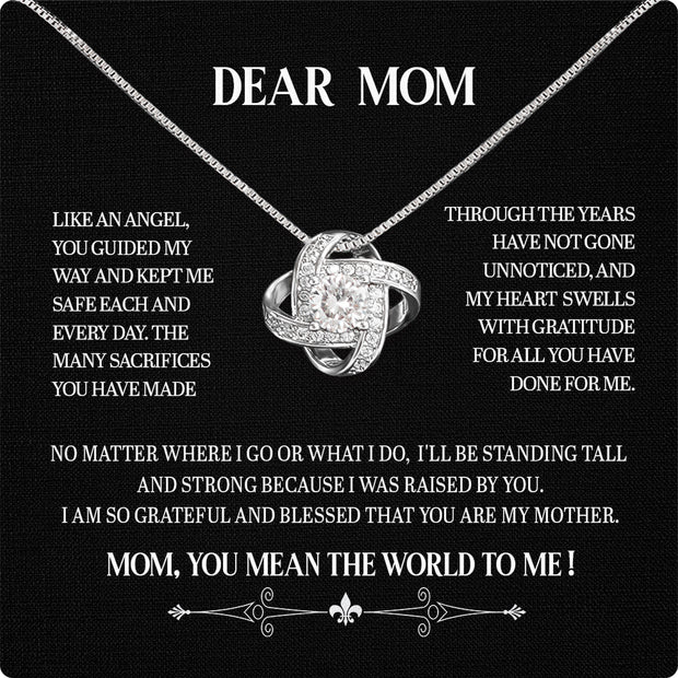 Radiant Mom Necklace: A Heartfelt Token of Love and Gratitude