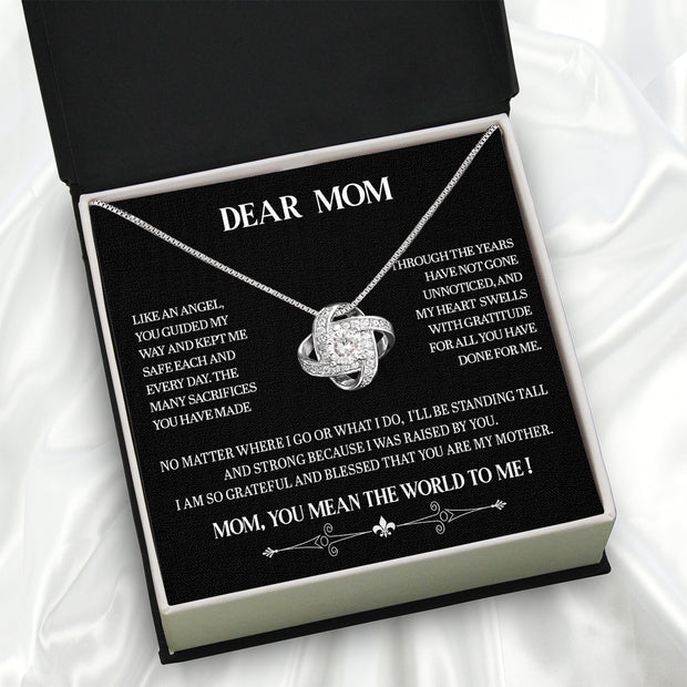 Radiant Mom Necklace: A Heartfelt Token of Love and Gratitude