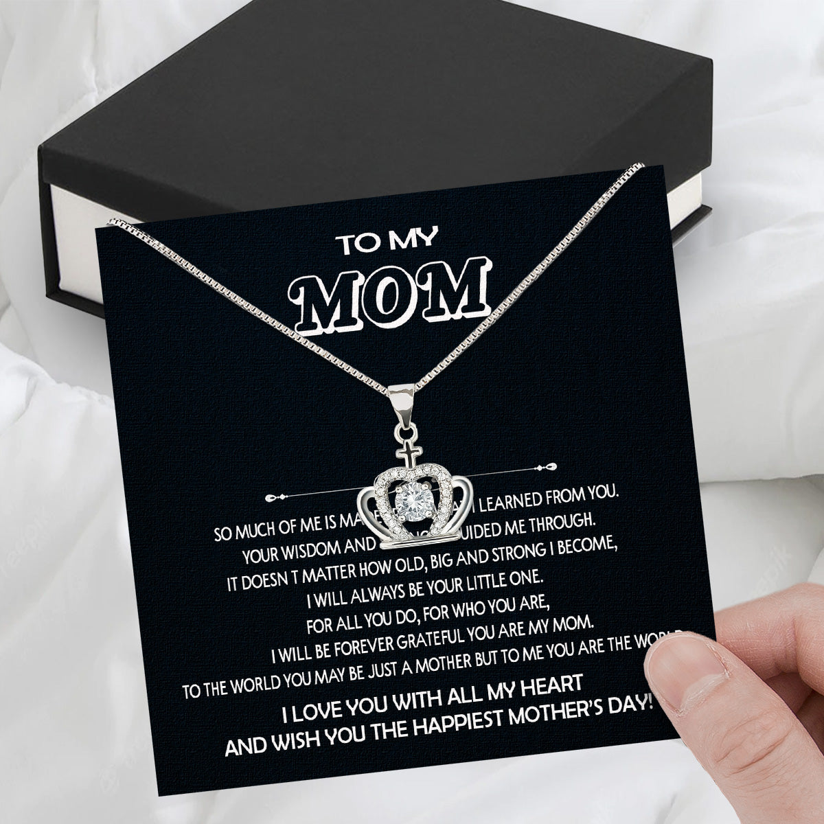 Radiant Mom Necklace: A Heartfelt Token of Love and Gratitude