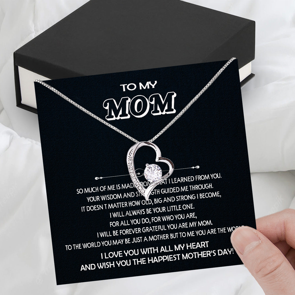 Radiant Mom Necklace: A Heartfelt Token of Love and Gratitude