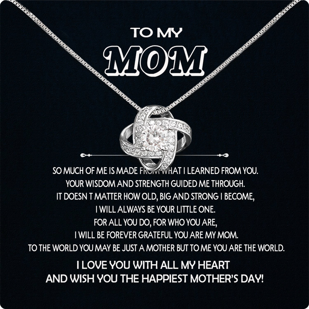 Radiant Mom Necklace: A Heartfelt Token of Love and Gratitude