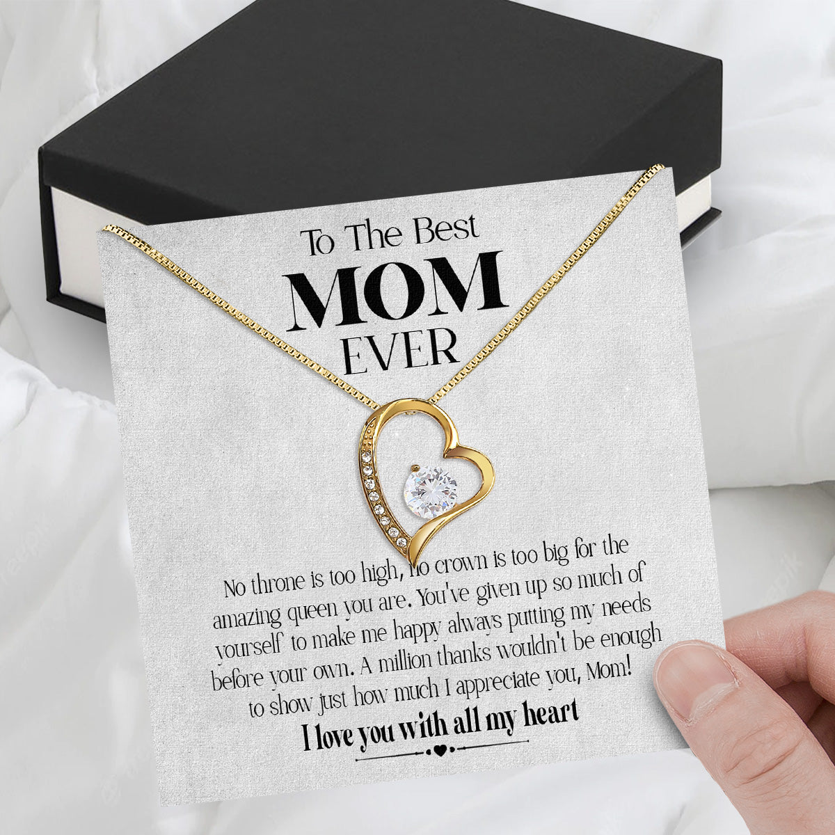 Radiant Mom Necklace: A Heartfelt Token of Love and Gratitude