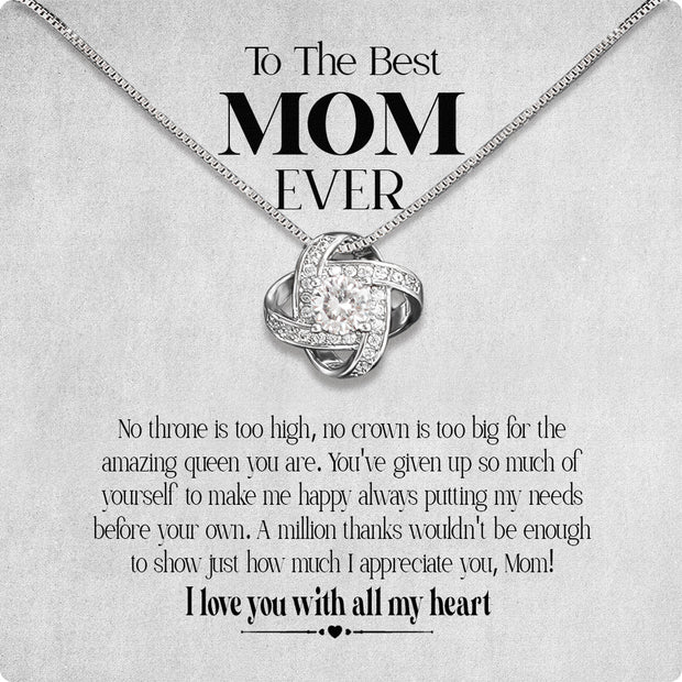 Radiant Mom Necklace: A Heartfelt Token of Love and Gratitude