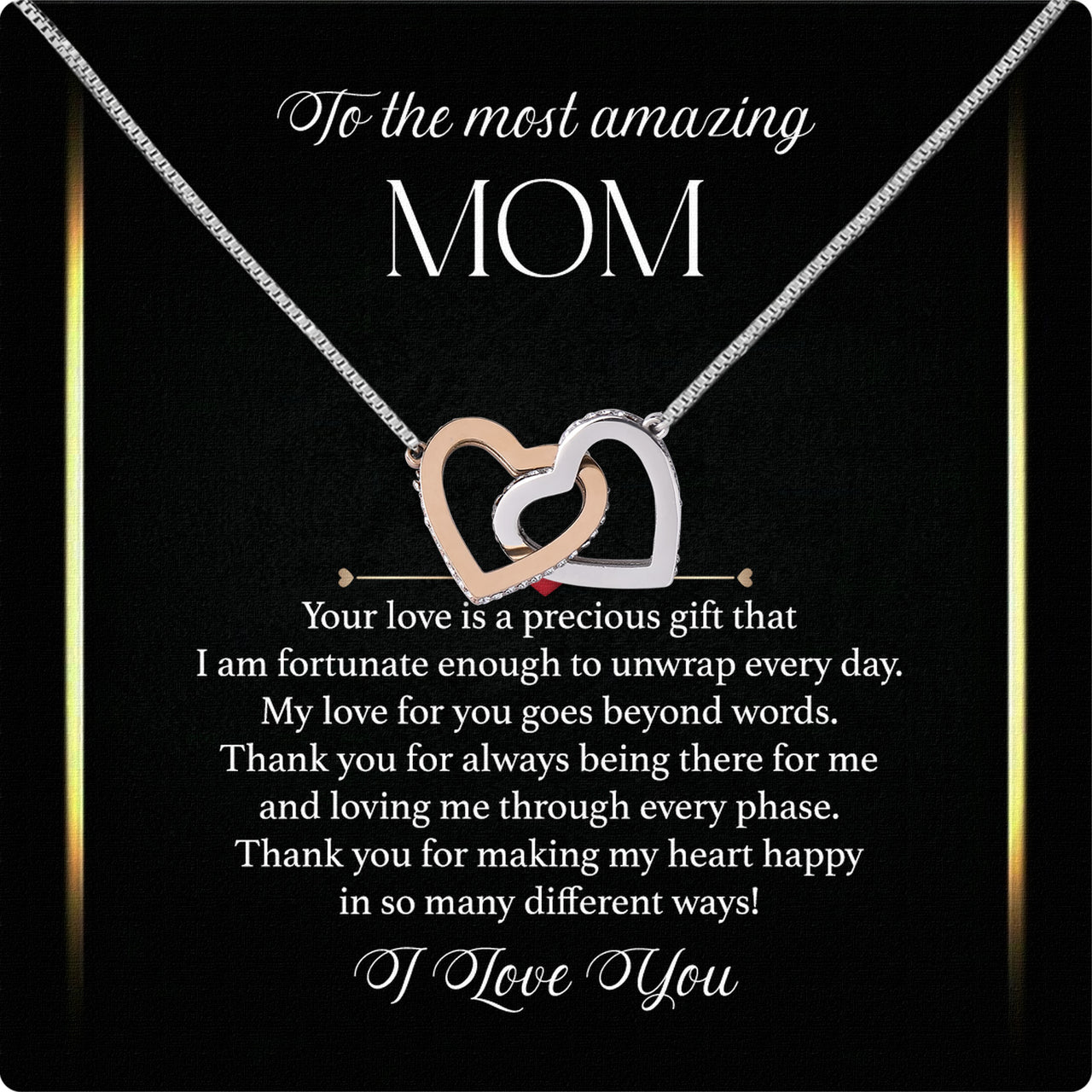 Radiant Mom Necklace: A Heartfelt Token of Love and Gratitude