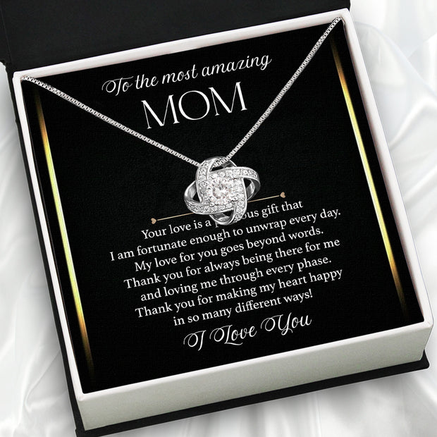 Radiant Mom Necklace: A Heartfelt Token of Love and Gratitude