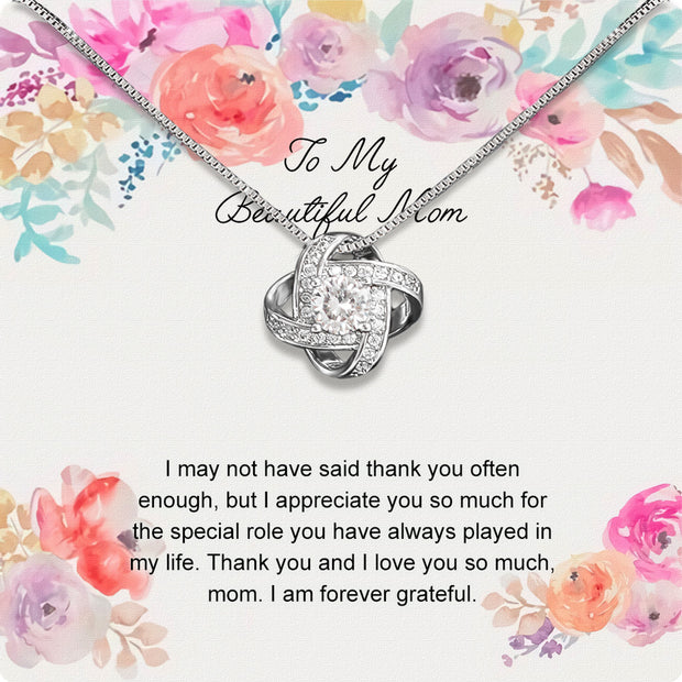 Radiant Mom Necklace: A Heartfelt Token of Love and Gratitude