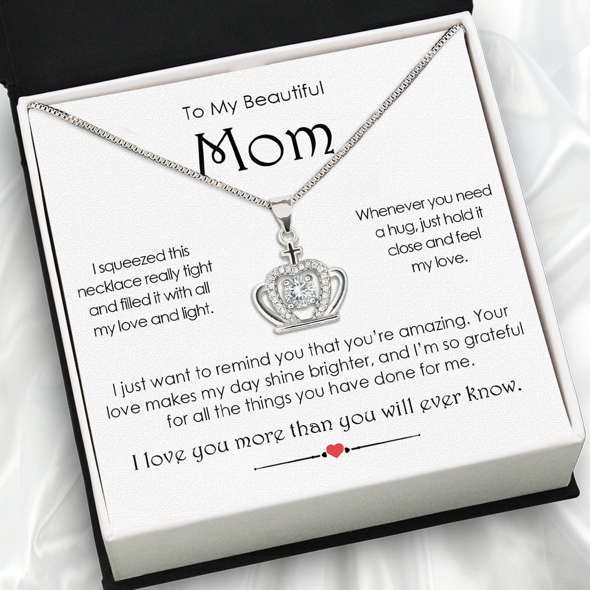 Radiant Mom Necklace: A Heartfelt Token of Love and Gratitude