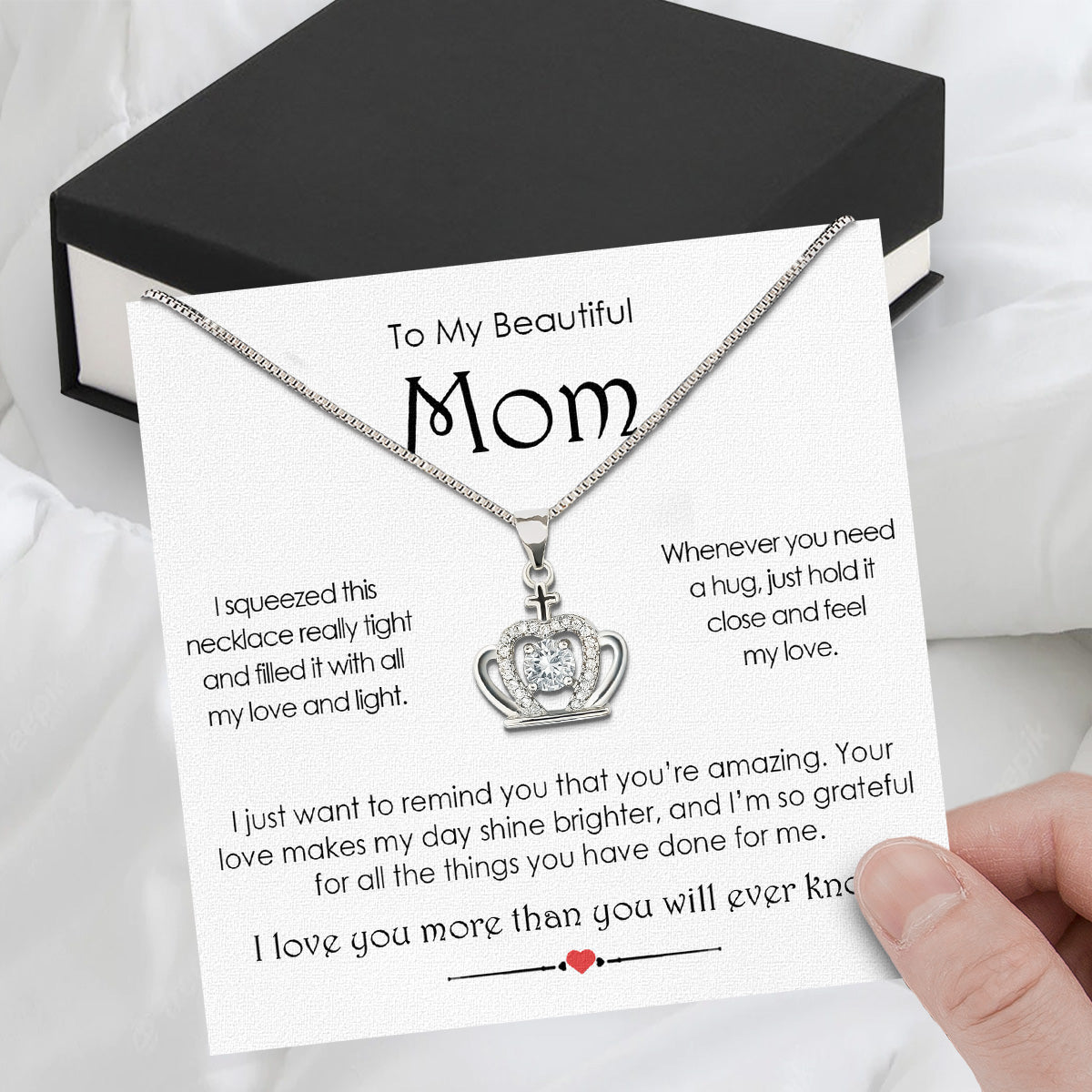 Radiant Mom Necklace: A Heartfelt Token of Love and Gratitude