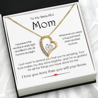 Thumbnail for Radiant Mom Necklace: A Heartfelt Token of Love and Gratitude