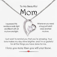 Thumbnail for Radiant Mom Necklace: A Heartfelt Token of Love and Gratitude