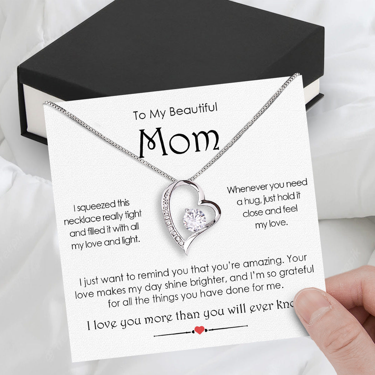 Radiant Mom Necklace: A Heartfelt Token of Love and Gratitude