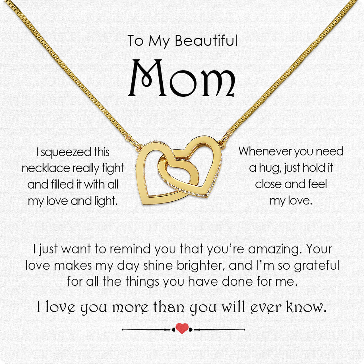 Radiant Mom Necklace: A Heartfelt Token of Love and Gratitude