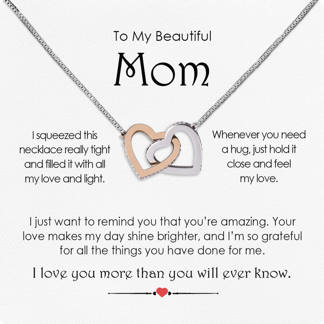 Radiant Mom Necklace: A Heartfelt Token of Love and Gratitude