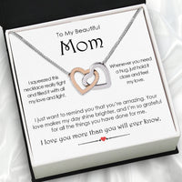 Thumbnail for Radiant Mom Necklace: A Heartfelt Token of Love and Gratitude