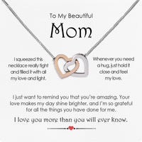 Thumbnail for Radiant Mom Necklace: A Heartfelt Token of Love and Gratitude