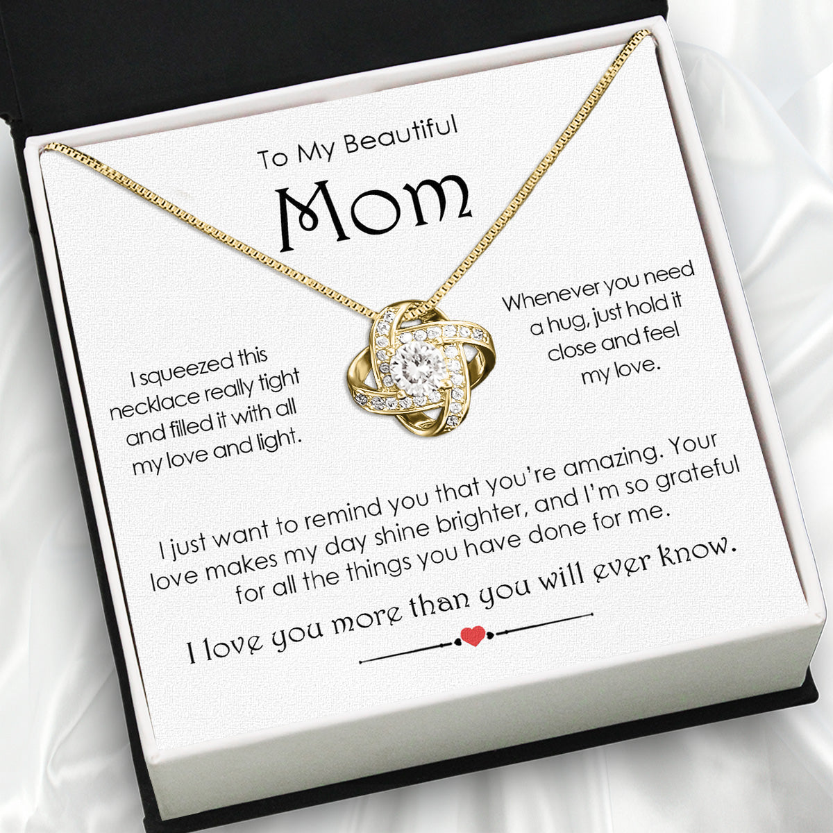 Radiant Mom Necklace: A Heartfelt Token of Love and Gratitude