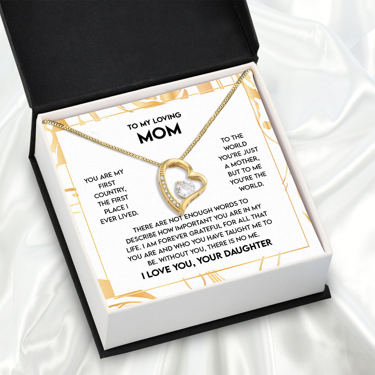 Radiant Mom Necklace: A Heartfelt Token of Love and Gratitude