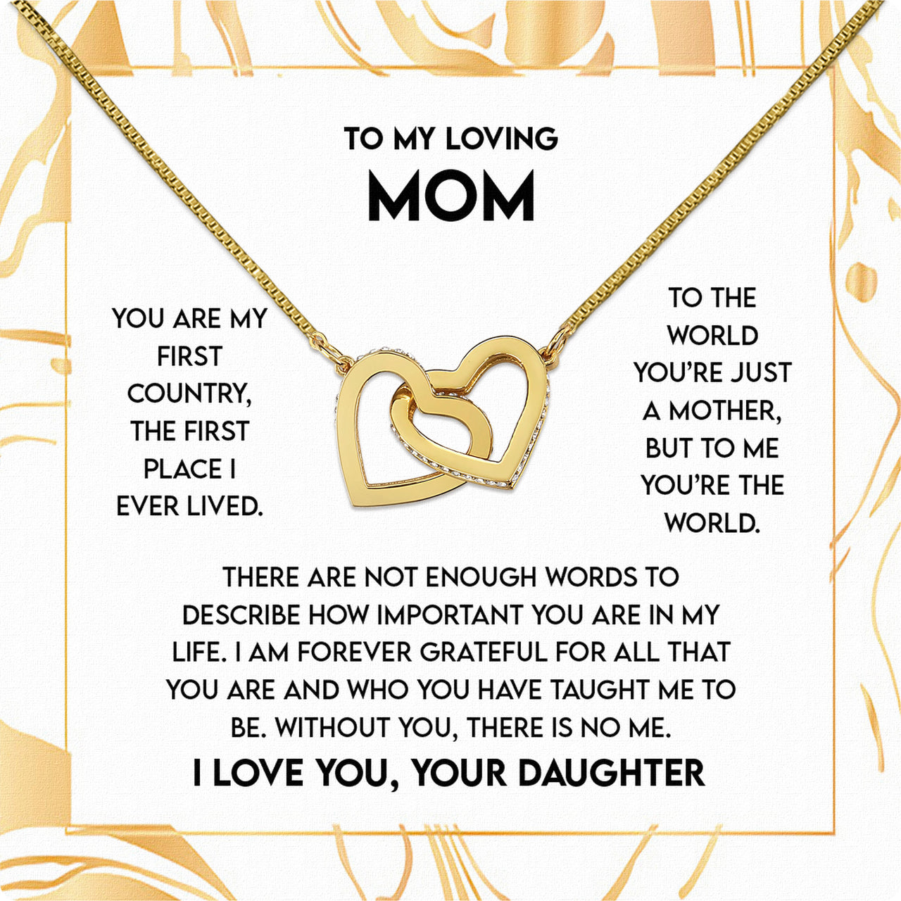 Radiant Mom Necklace: A Heartfelt Token of Love and Gratitude