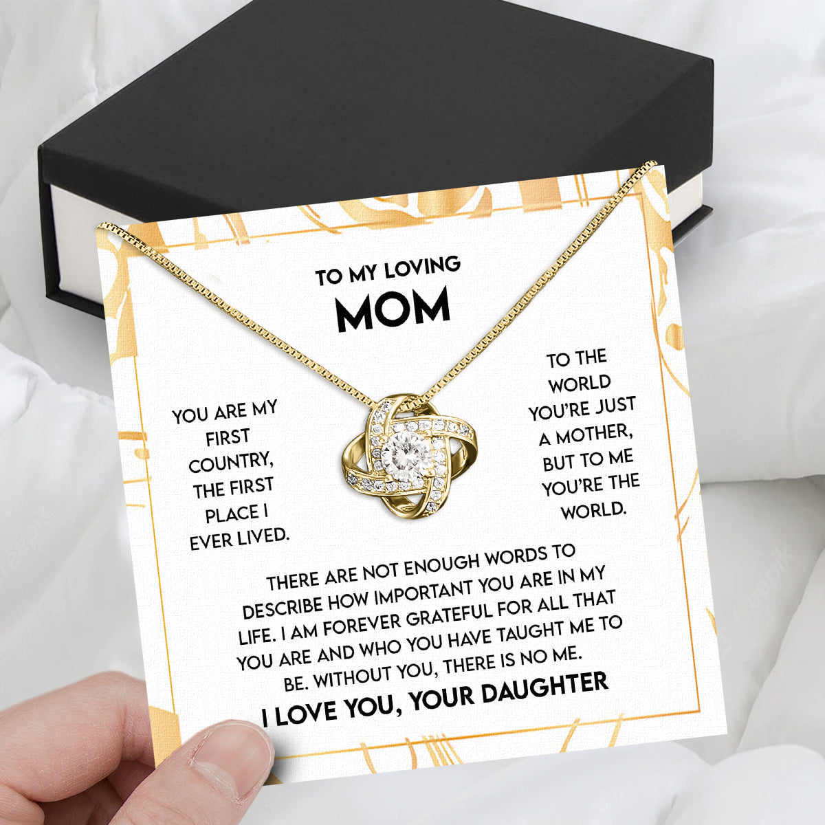 Radiant Mom Necklace: A Heartfelt Token of Love and Gratitude