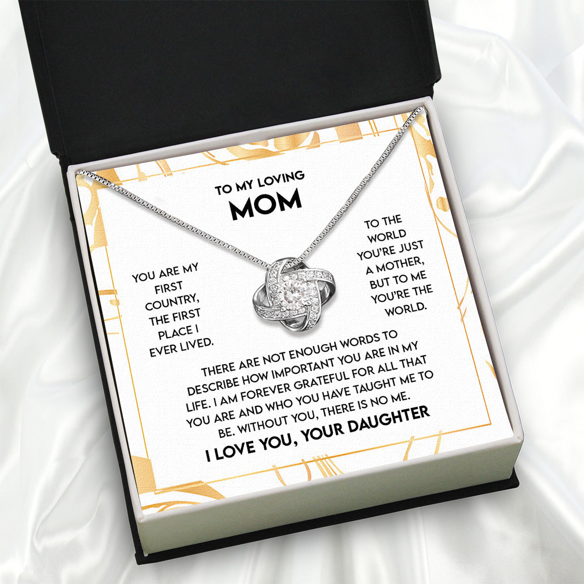 Radiant Mom Necklace: A Heartfelt Token of Love and Gratitude