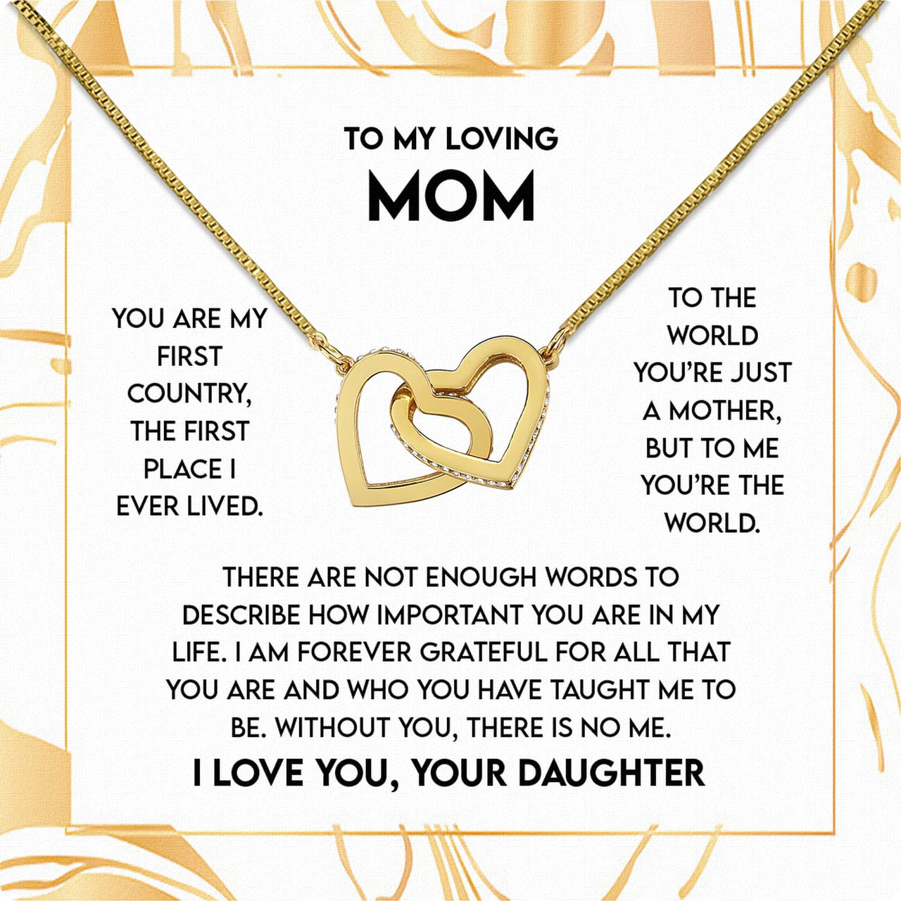 Radiant Mom Necklace: A Heartfelt Token of Love and Gratitude