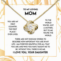 Thumbnail for Radiant Mom Necklace: A Heartfelt Token of Love and Gratitude