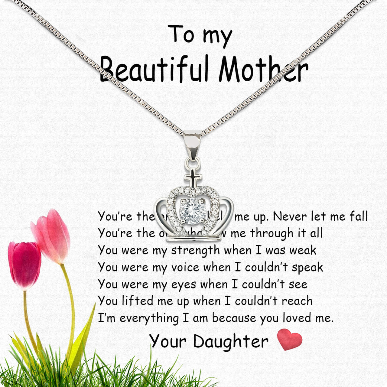 Radiant Mom Necklace: A Heartfelt Token of Love and Gratitude