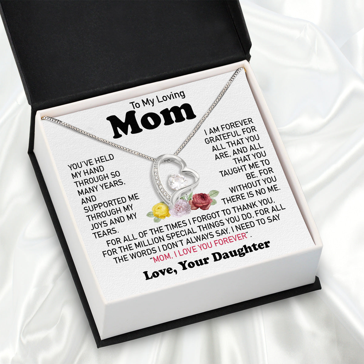 Radiant Mom Necklace: A Heartfelt Token of Love and Gratitude