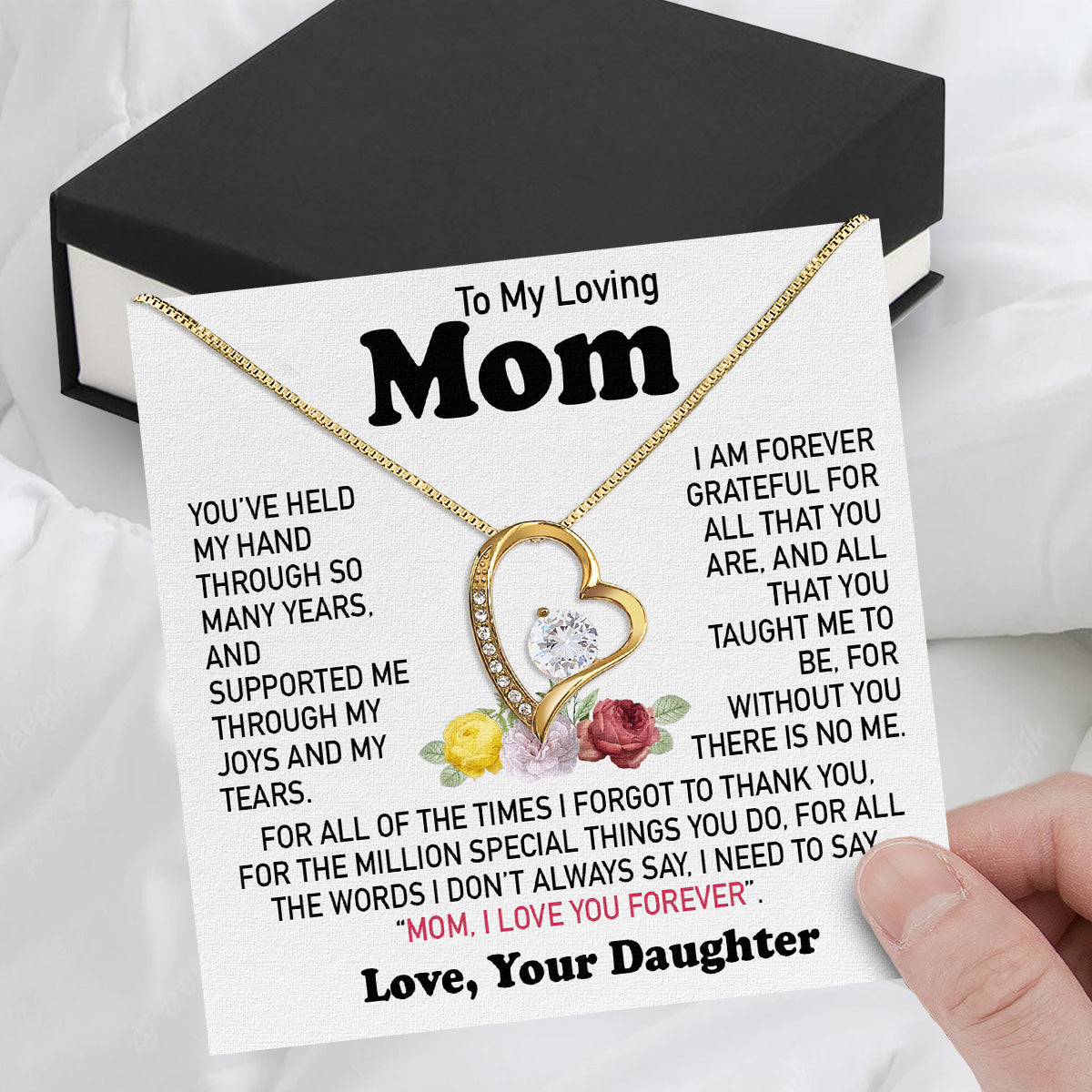 Radiant Mom Necklace: A Heartfelt Token of Love and Gratitude