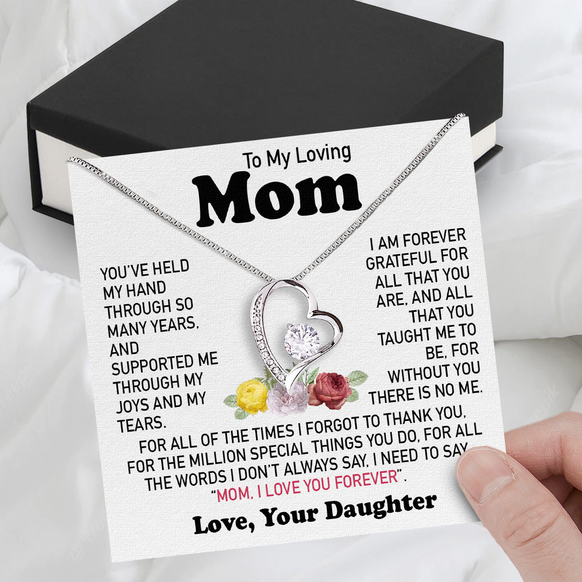 Radiant Mom Necklace: A Heartfelt Token of Love and Gratitude