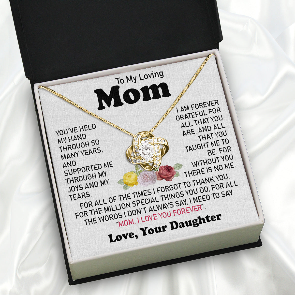 Radiant Mom Necklace: A Heartfelt Token of Love and Gratitude